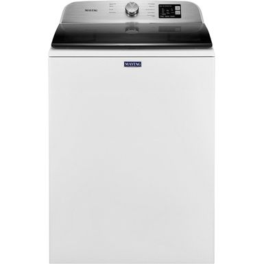 image of Maytag - 4.8 Cu. Ft. 10-Cycle Top-Loading Washer with Deep Fill - White with sku:mvw6200kw-electronicexpress