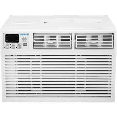 image of Emerson Quiet Kool - 550 Sq. Ft. Window Air Conditioner - White with sku:bb21235002-5889814-bestbuy-emerson