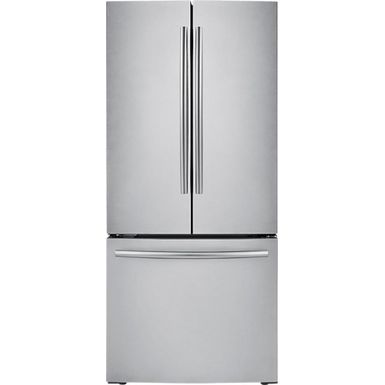 Stainless steel Samsung french-door refrigerator 