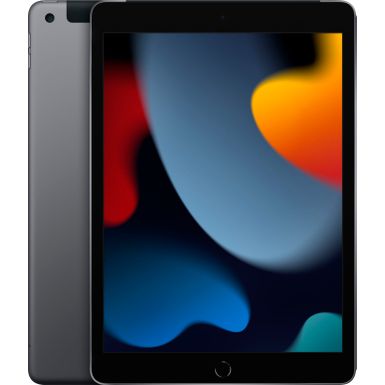 image of Apple - 10.2-Inch iPad (Latest Model) with Wi-Fi + Cellular - 64GB - Space Gray with sku:bb21207334-6340478-bestbuy-apple