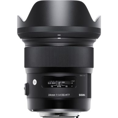 image of Sigma 24mm f/1.4 DG HSM ART Lens for Nikon DSLR Cameras with sku:sg2414nk-adorama