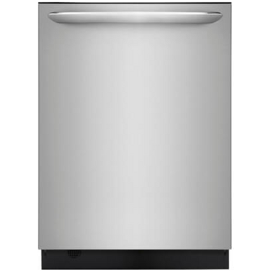 image of Frigidaire - Gallery 24"Top Control Tall Tub Built-In Dishwasher with Stainless Steel Tub - Stainless steel with sku:fgid2476ss-fgid2476sf-abt