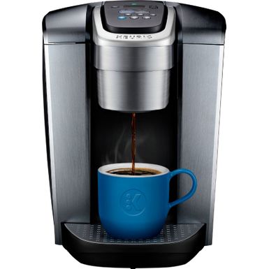 image of Keurig - K-Elite Single Serve K-Cup Pod Coffee Maker - Brushed Silver with sku:bb20962813-6203569-bestbuy-keurig