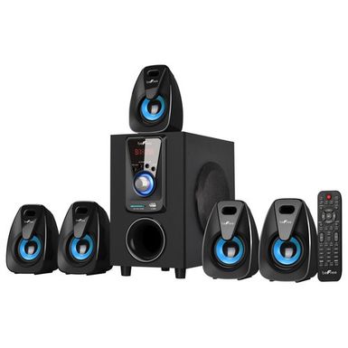 image of beFree Sound - 5.1-Channel Speaker System - Black/Blue with sku:bb20014611-4723506-bestbuy-befree