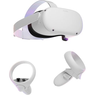 image of Meta - Quest 2 Advanced All-In-One Virtual Reality Headset - 256GB - Renewed with sku:bb21947880-6494866-bestbuy-oculus