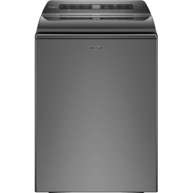 image of Whirlpool - 4.8 Cu. Ft. 36-Cycle Top-Load Washer with Load & Go Dispenser and Smart Capable - Chrome Shadow with sku:wtw6120hc-electronicexpress