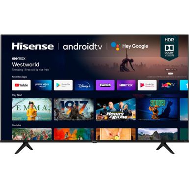 image of Hisense - 43" Class A6G Series LED 4K UHD Smart Android TV with sku:43a6g-electronicexpress