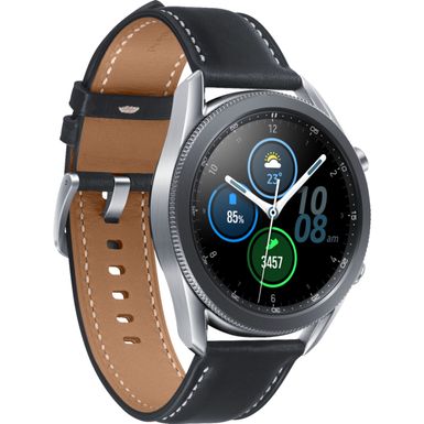 smart galaxy watch silver