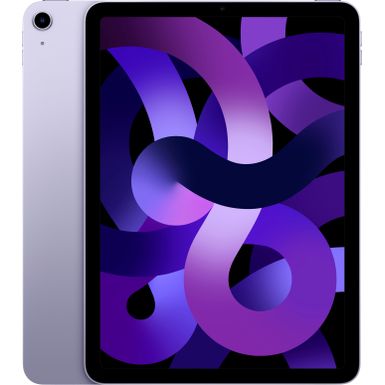 image of Apple - 10.9-Inch iPad Air - Latest Model - (5th Generation) with Wi-Fi - 256GB - Purple with sku:mme63ll/a-mme63ll/a-abt
