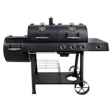 image of Char-Broil - Longhorn Charcoal/Smoker/Gas Combo - Black with sku:bb20694210-5669728-bestbuy-charbroil
