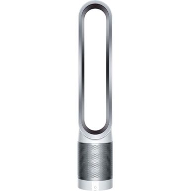 image of Dyson - TP01 Pure Cool Tower 172 Sq. Ft. Air Purifier and Fan - White/Silver with sku:tp01-308247-01-abt