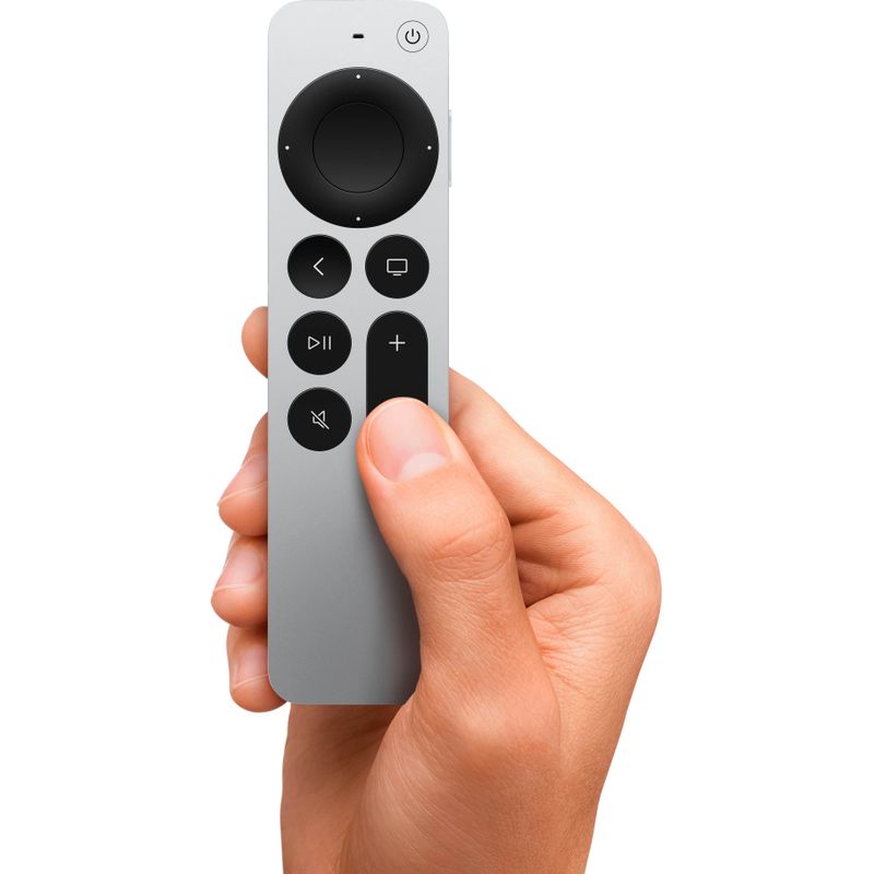 Apple - Siri Remote (3rd Generation)(Latest Model) - Silver