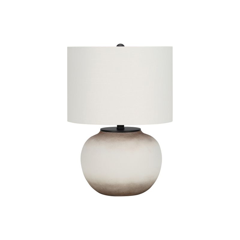 Lighting - 21"H Table Lamp Cream Ceramic / Ivory Shade