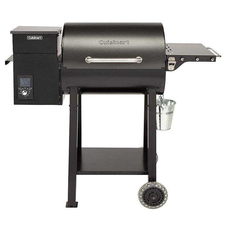 Cuisinart - Wood Pellet Grill & Smoker 465 sq.in. - Black