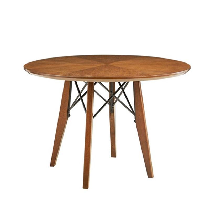 Pecan Clark Round Dining/Pub Table