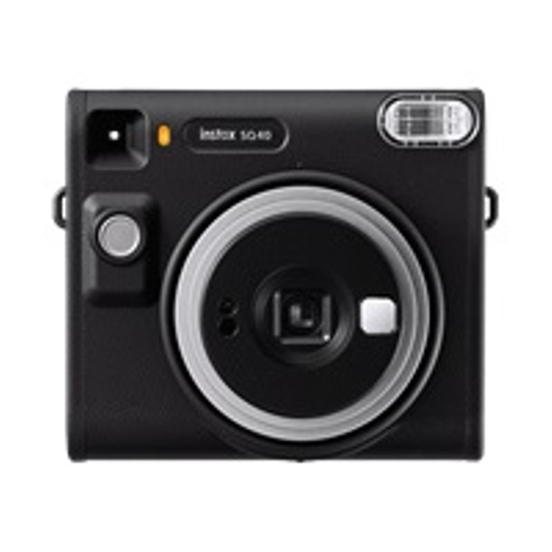 Fujifilm - INSTAX SQUARE SQ40 Instant Film Camera - Black