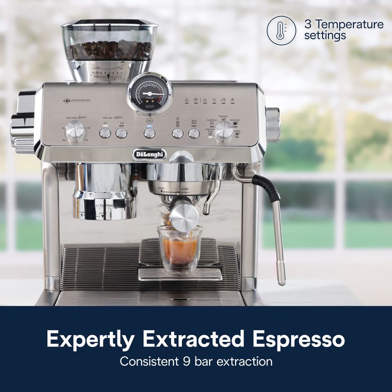 De'Longhi - La Specialista Opera Espresso Machine - Silver