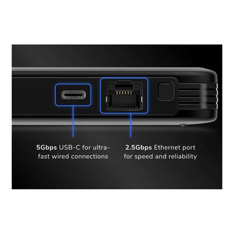 NETGEAR - Nighthawk M6 Pro 5G mmWave Wi-Fi 6E Hotspot - Black (Unlocked)