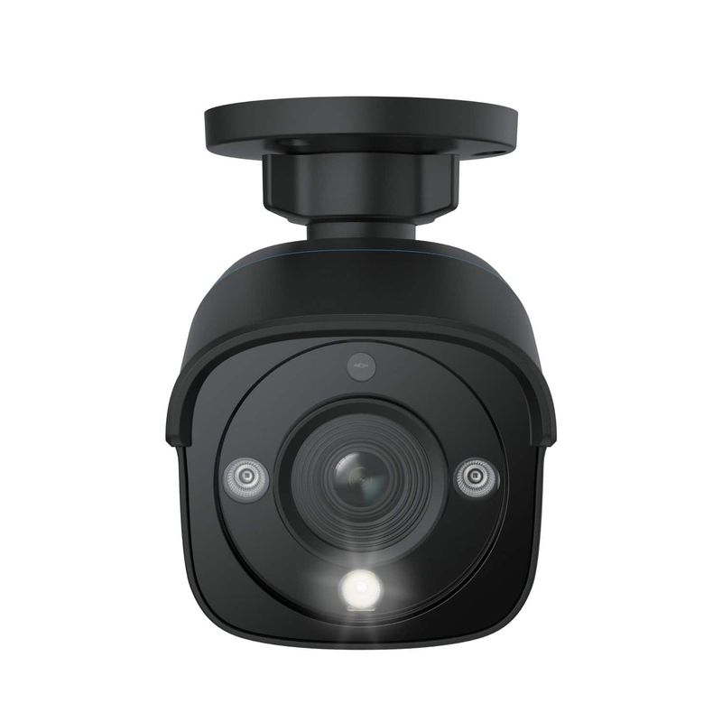 Reolink - 8MP 16-ch 8 Bullet PoE Cameras with Smart Detection & Soptlight NVR System - Black & White