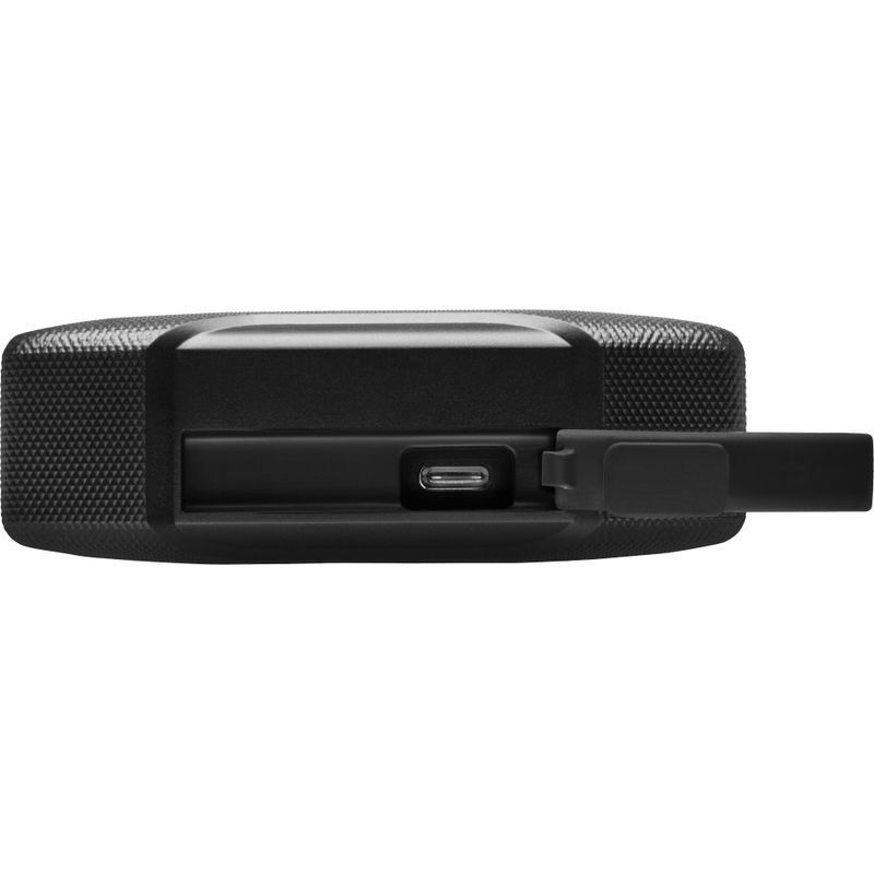 SanDisk Professional - G-DRIVE ArmorATD 4TB External USB-C Portable Hard Drive - Space Gray