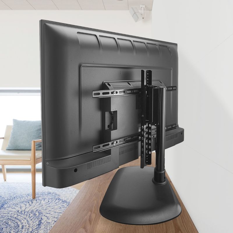 Insignia&trade; - TV Stand for Most Flat-Panel TVs Up to 65" - Black