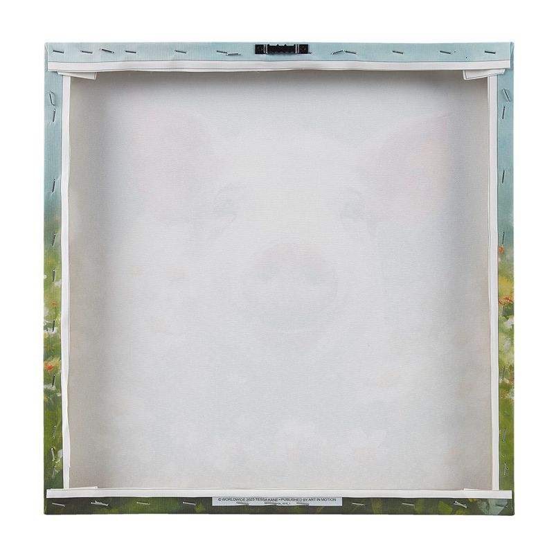 Pig/Green Multi Sunshine Animals Pig Canvas Wall Art See below