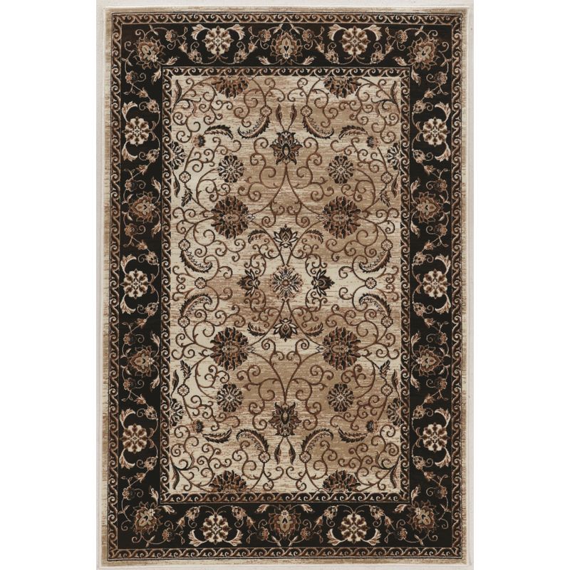 Vandrad Ivory And Blue 2X3 Area Rug