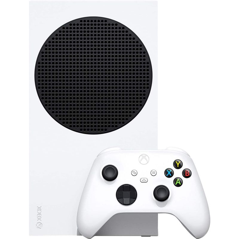 Xbox Series S 512 GB All-Digital Gaming Console & White Controller (Total of 2 Controllers Included)