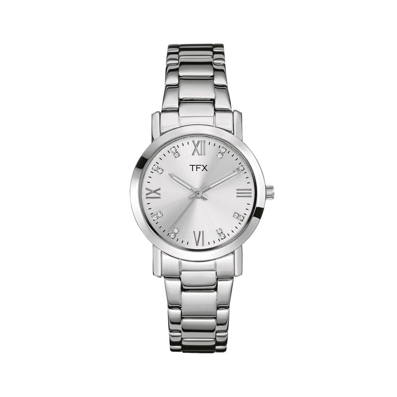 Bulova - TFX Ladies Stainless Steel Bracelet White Dial