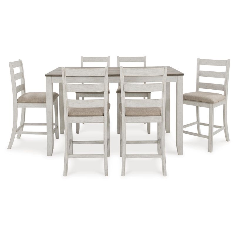 Skempton Counter Height Dining Table and Bar Stools (Set of 7)