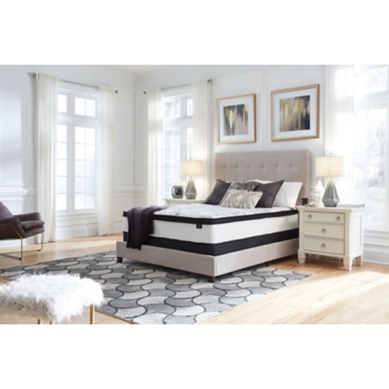 White Chime 12 Inch Hybrid Queen Mattress/ Bed-in-a-Box