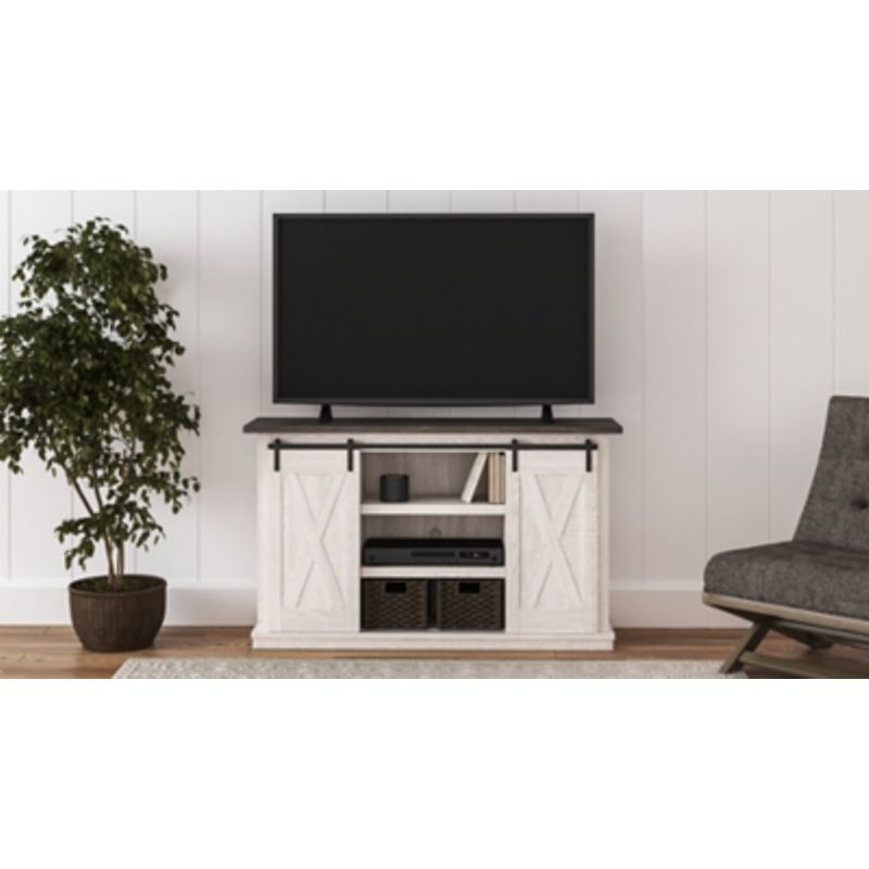 Two-tone Dorrinson Medium TV Stand