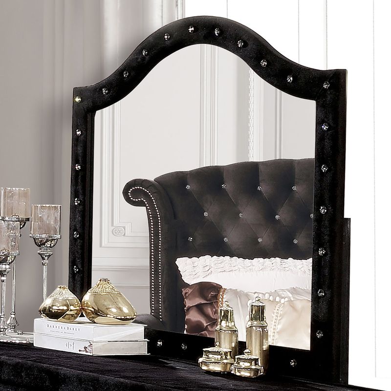 Glam Mirror in Black