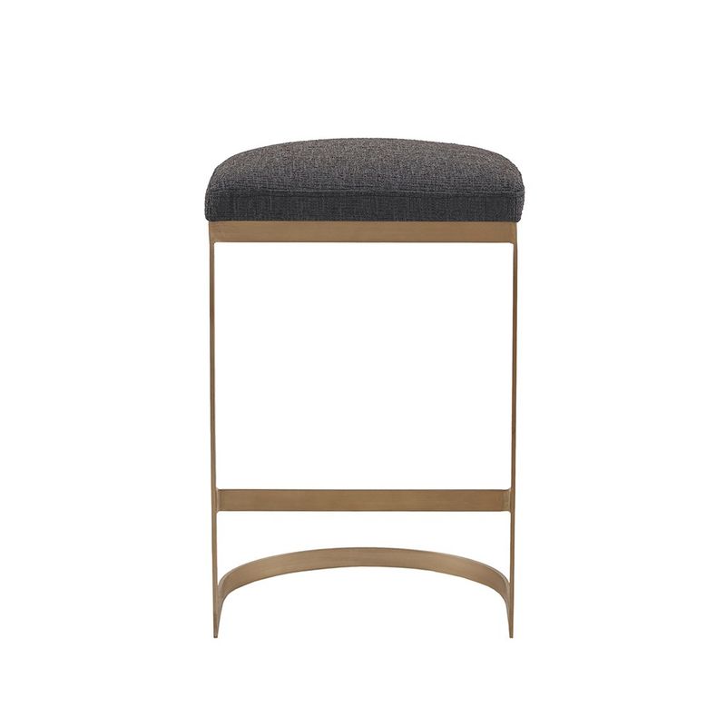Rylee Charcoal/Antique Gold Counter Stool