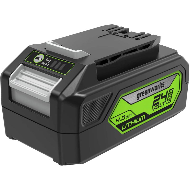 Greenworks - 24V 5 Tool Combo Kit - Drill, Impact Driver, Recip Saw, Light, Bluetooth Speaker, 2Ah + 4Ah Batteries, & Charger - Green