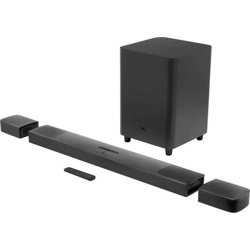 JBL - 9.1-Channel Soundbar with Wireless Subwoofer and Dolby Atmos/DTS:X - Black