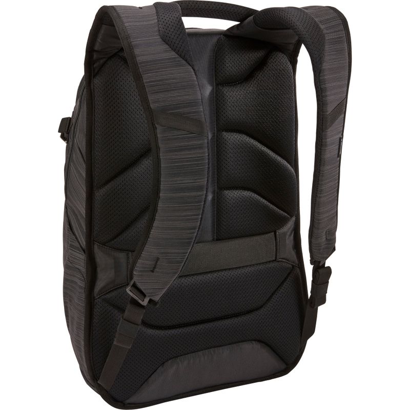 Thule - Contract 25L Backpack for 15.6" Laptop w/ 10.5" Padded Tablet Sleeve, Crushproof SafeZone, Water Bottle Holder, Pockets - Black