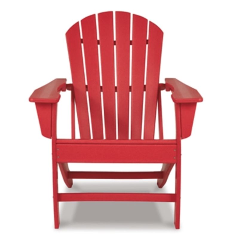 Red Sundown Treasure Adirondack Chair