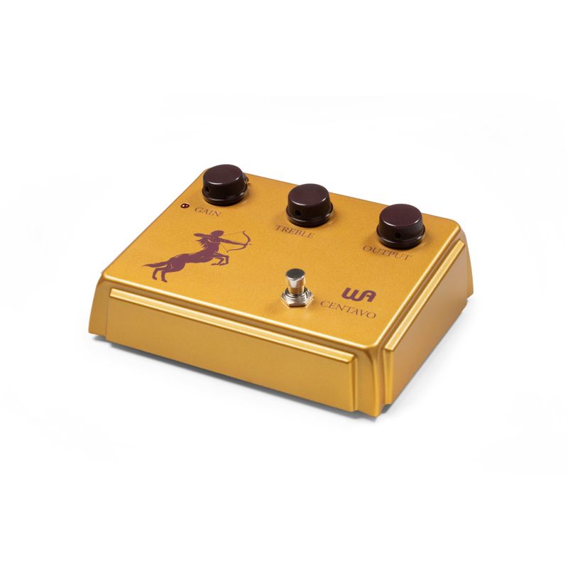 Warm Audio - Centavo Professional Overdrive Guitar Pedal - Gold