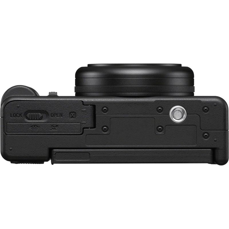 Sony - ZV-1F Vlog Camera for Content Creators and Vloggers - Black