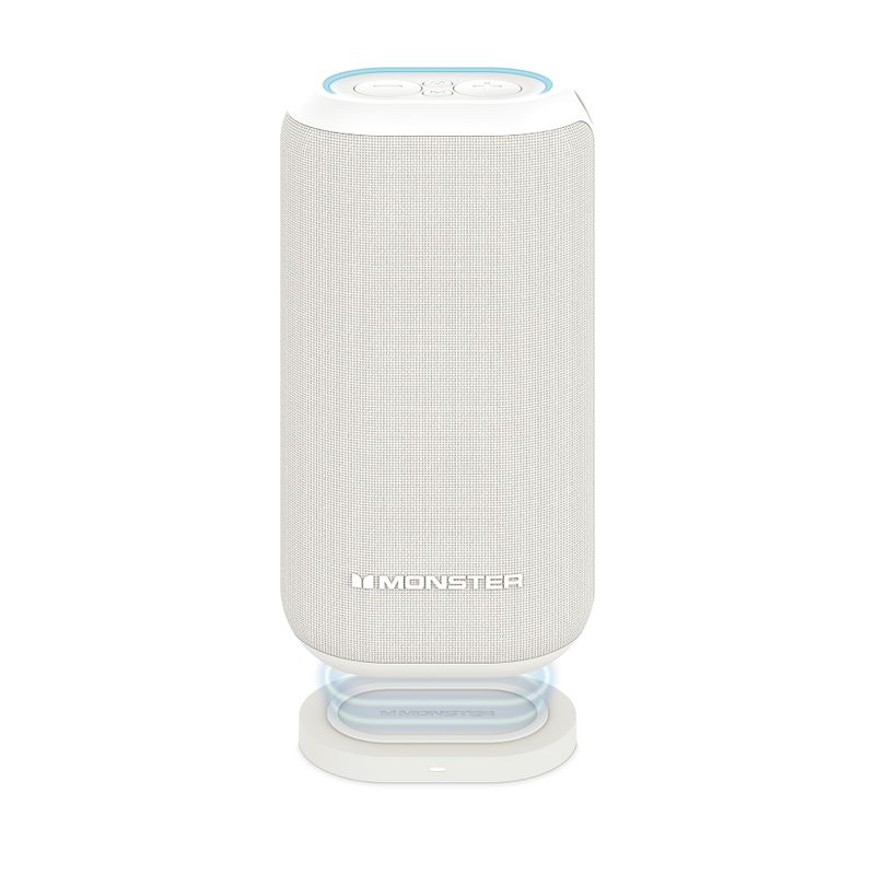 Monster - DNA Max Portable Wireless Speaker White