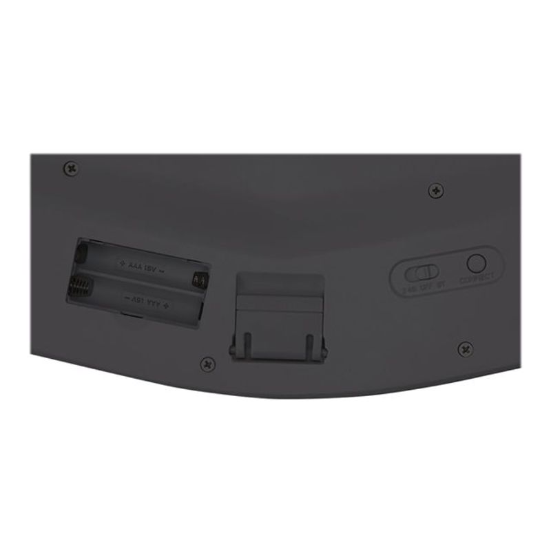 Kensington Pro Fit Ergo Wireless Keyboard and Mouse - keyboard and mouse set - US - black Input Device