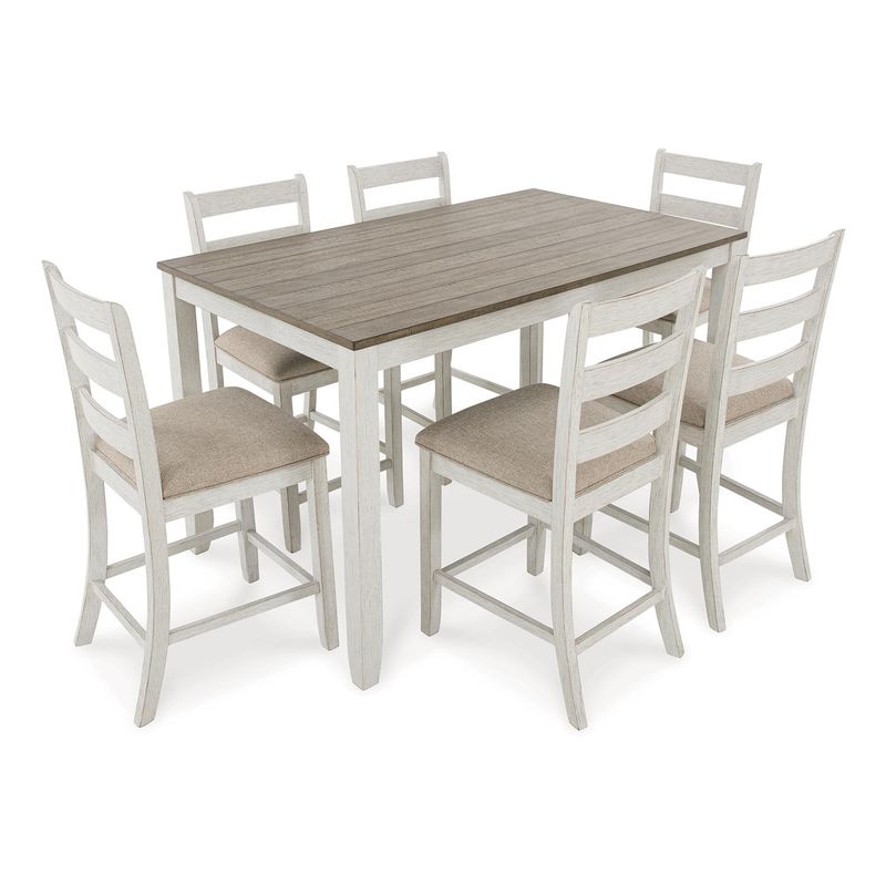 Skempton Counter Height Dining Table and Bar Stools (Set of 7)