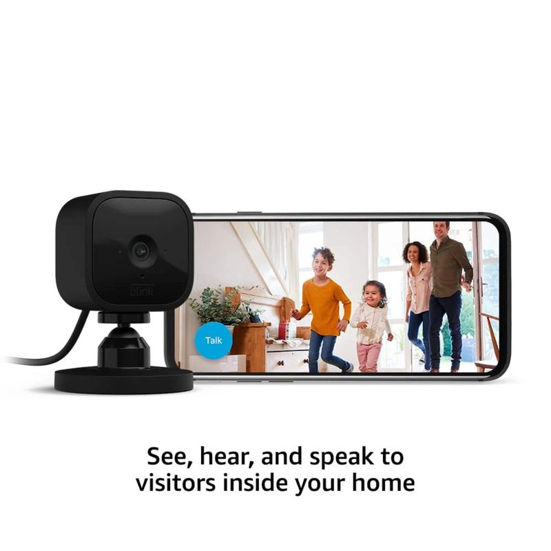 Blink - Mini Indoor 1080p Wireless Security Camera (2-Pack) - Black