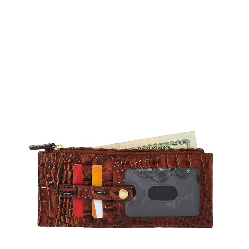 Brahmin Credit Card Wallet (Pecan Melbourne)