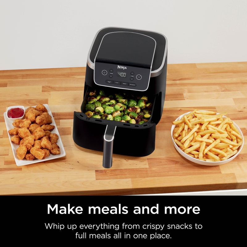 Ninja - Air Fryer Pro 4-in-1 with 5 QT Capacity - Gray