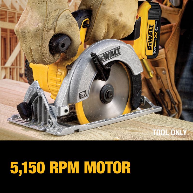 DeWalt - 20V MAX 6.5 Circular Saw - Tool Only