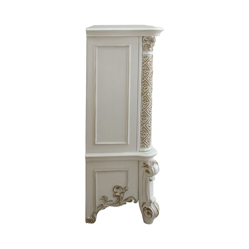 ACME Vendome Chest, Antique Pearl Finish