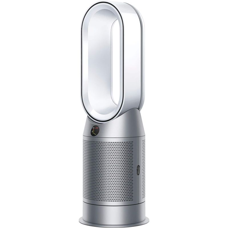 Dyson - Purifier Hot+Cool - HP07 - Smart Tower Air Purifier, Heater and Fan - White/Silver