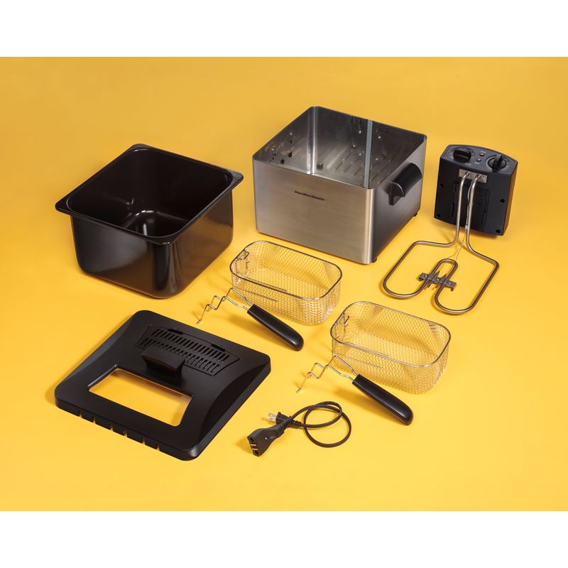 Hamilton Beach - Electric Deep Fryer 3-Liter Oil Capacity